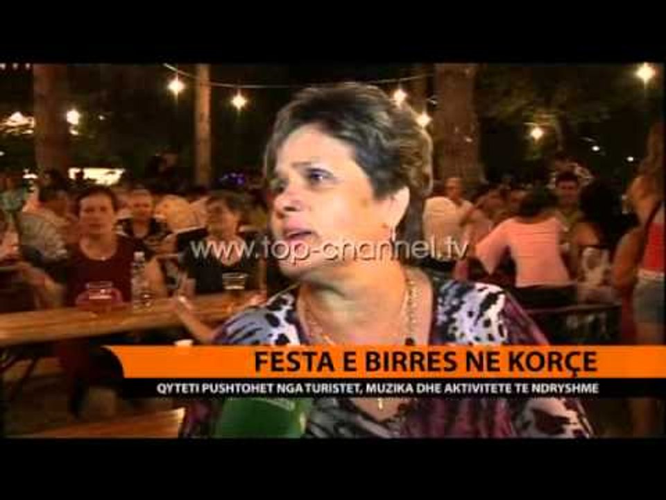 Festa e birres ne Korçe - Top Channel Albania - News - Lajme