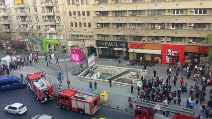 Firefighter Falls Off Ladder