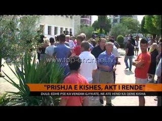 Dule: Prishja e kishës, akt i rëndë - Top Channel Albania - News - Lajme