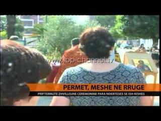 Përmet, meshë në rrugë - Top Channel Albania - News - Lajme