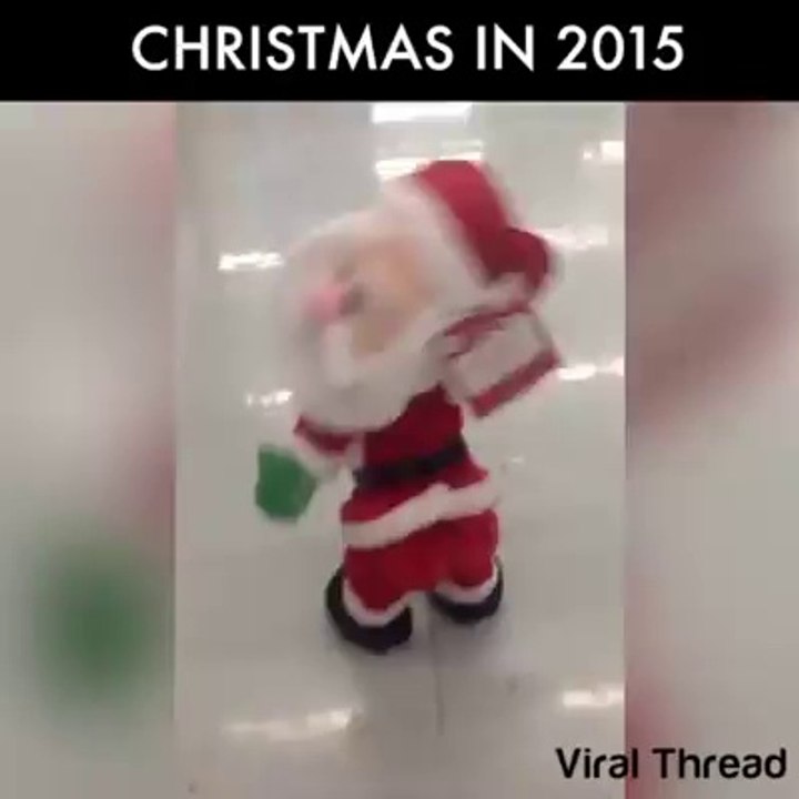 Le père noël bouge son popotin !