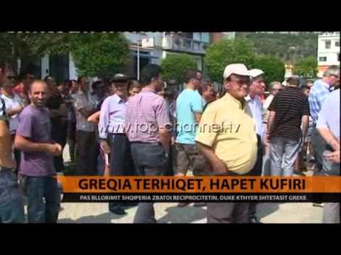 Greqia tërhiqet, hapet kufiri - Top Channel Albania - News - Lajme