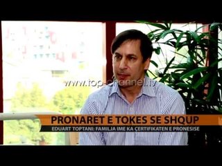 Descargar video: Pronarët e tokës së SHQUP - Top Channel Albania - News - Lajme