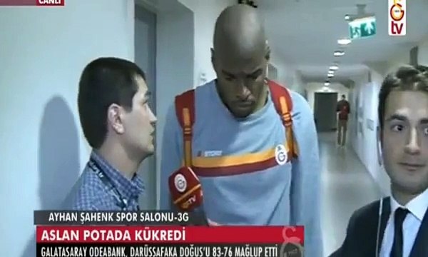 Darüşşafaka - Galatasaray OB 76-83 _ Maç sonu Green'in açıklamaları