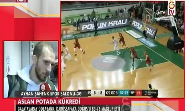 Darüşşafaka - Galatasaray OB 76-83 _ Maç sonu Sinan Güler'in açıklamaları