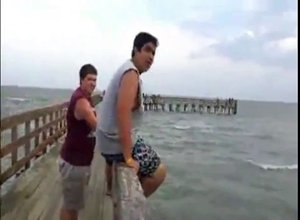 Pier Jump Prank Fail