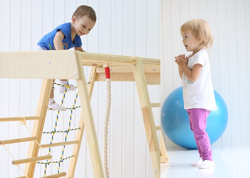 KidWood - детские спортивно-игровые комплексы из дерева.