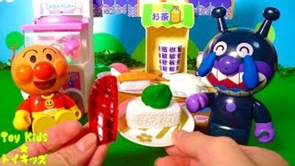 アンパンマン おもちゃアニメ 大量のわさび？❤寿司 Sushi Toy Kids ト