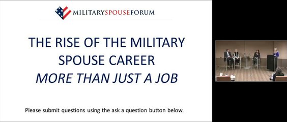 Watch Online: The Rise of the Military Spouse Career - More Than Just a Job | Booz Allen
