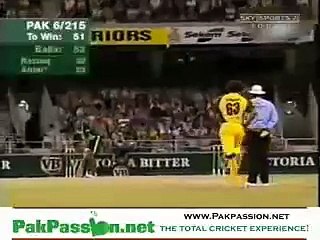 the HIGHEST SIX in cricket history