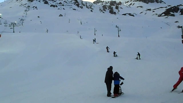 Tignes - test de SnowScoot