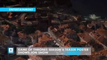 Game of Thrones season 6 teaser poster shows Jon Snow