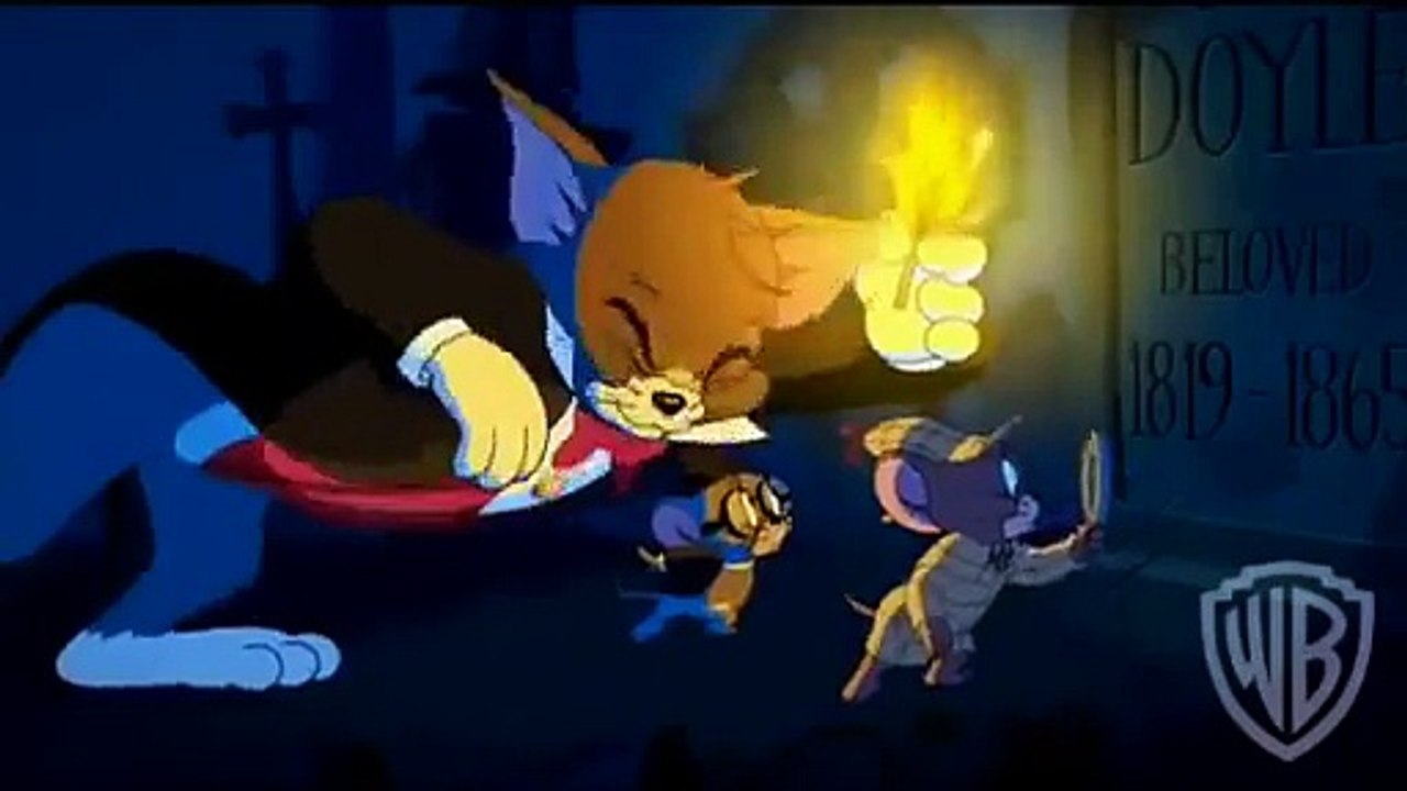 Tom and Jerry Meet Sherlock Holmes Graveyard Antics - Tom and Jerry Cartoon
