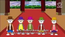 Aesops Fables - The Dancing Monkeys - Animated / Cartoon Stories for Kids