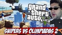 GTA V - Snipers Vs. Olimpiadas 2, SOU UMA LENDA!