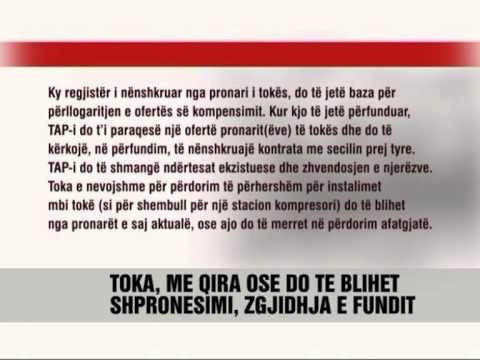 Ndërtimi i TAP -it në Shqipëri - News, Lajme - Vizion Plus