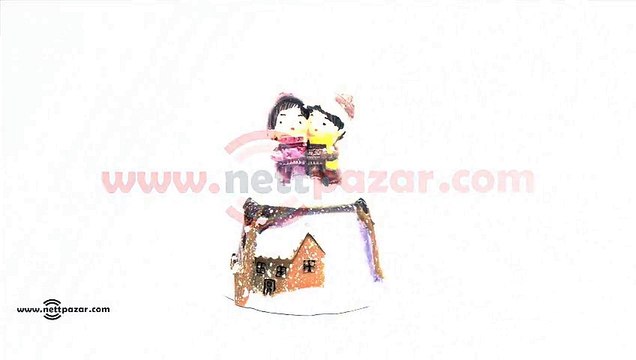 Led Işıklı Mini Kar Küresi