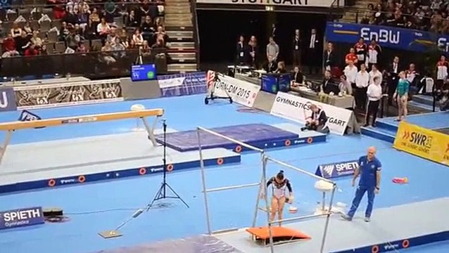 Vanessa Ferrari Floor Stuttgart World Cup 2013