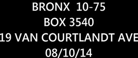 FDNY Radio: Bronx 10-75 Box 3540 08/10/14
