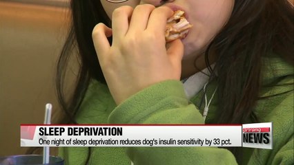 Lack of sleep may impair insulin sensitivity