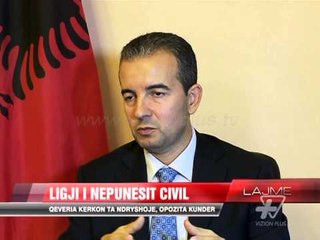 Ligji i nëpunësit civil  - News, Lajme - Vizion Plus