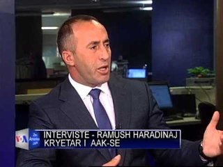 RAMUSH HARADINAJ NE SHBA KREU I AAK FLET PER ZHVILLIMET E FUNDIT NE KOSOVE