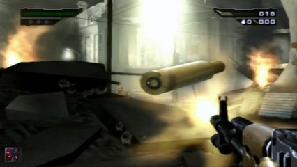 BLACK [PS2] GAMEPLAY VEBLENSK CITY STREET [ MISSION 1]