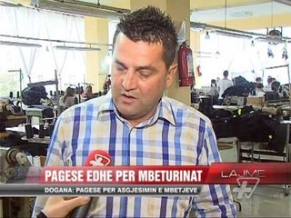 Dogana: Pagesë për asgjësimin e mbetjeve - News, Lajme - Vizion Plus