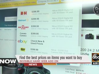 Find best prices on items you want to buy