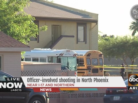 Police investigating officer-involved shooting in North Phoenix