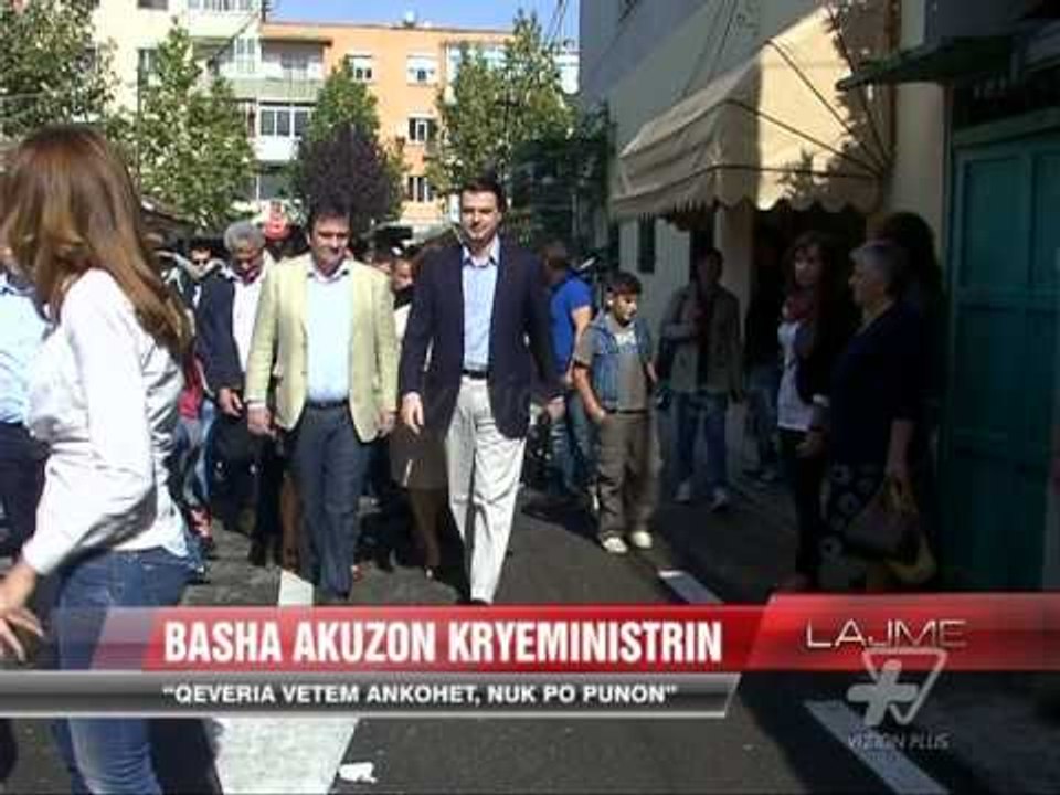 Rama në Berat, Basha akuza nga Tirana - News, Lajme - Vizion Plus
