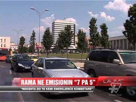 Kryeministri Rama në emisionin 7 pa 5 - News, Lajme - Vizion Plus