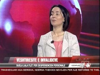 Veshtiresite e invalideve - Suela Lala - News, Lajme - Vizion Plus