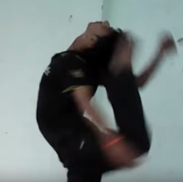 Flexible Nepalese Man Kicks His Own Head at Speed