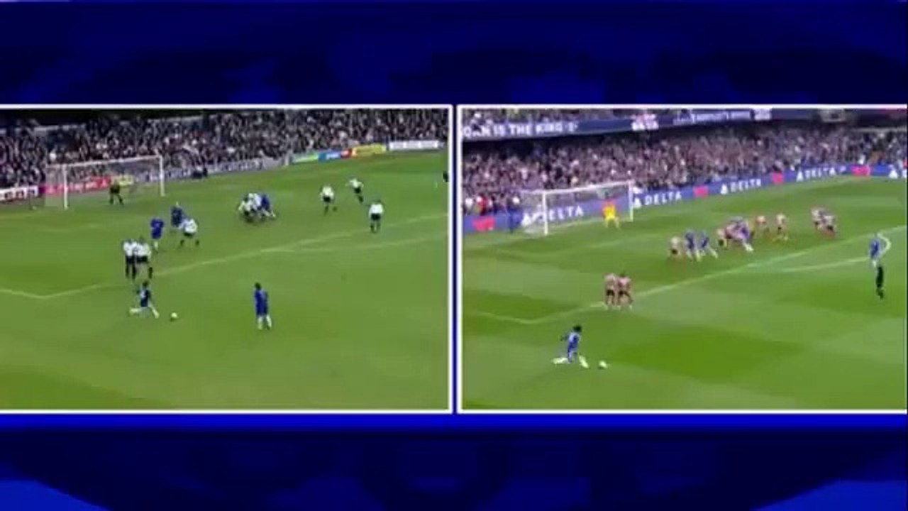 Two goals to the strange similarity of Zola and Willian