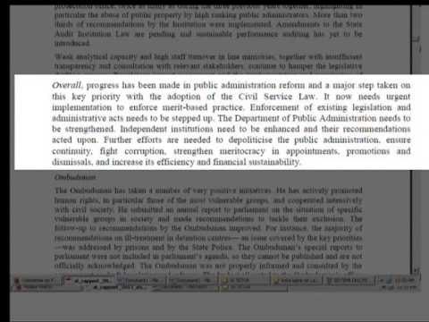 STATUSI I KANDIDATIT BE REKOMANDON DHENIEN E STATUSIT PER SHQIPERINE LAJM