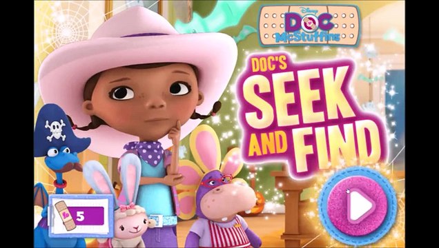 Doc McStuffins Game || Halloween Seek And Find