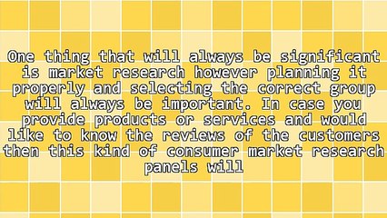 Benefits Of Learning About Consumer Panels