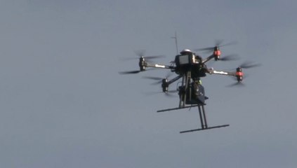 Démonstration de drone par Avion Jaune