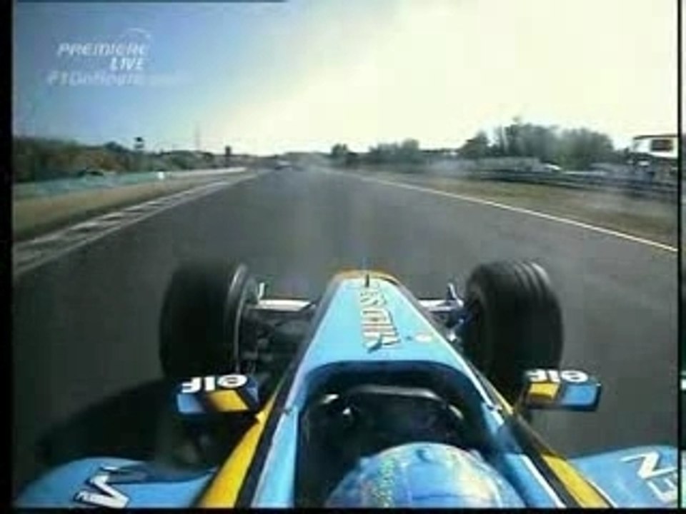 F1 2003 Hungria Alonso Onboard