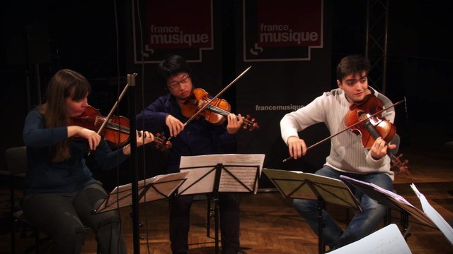 Arnold Schoenberg : La Nuit transfigurée (extrait) par Li-Kung Kuo (violon), Anastasia Karizna (violon), Manuel Vioque-Judde (alto), Tanguy Parisot (alto), Jérémie Billet (violoncelle) et Adrien Bellom (violoncelle) I le Live de la matinale
