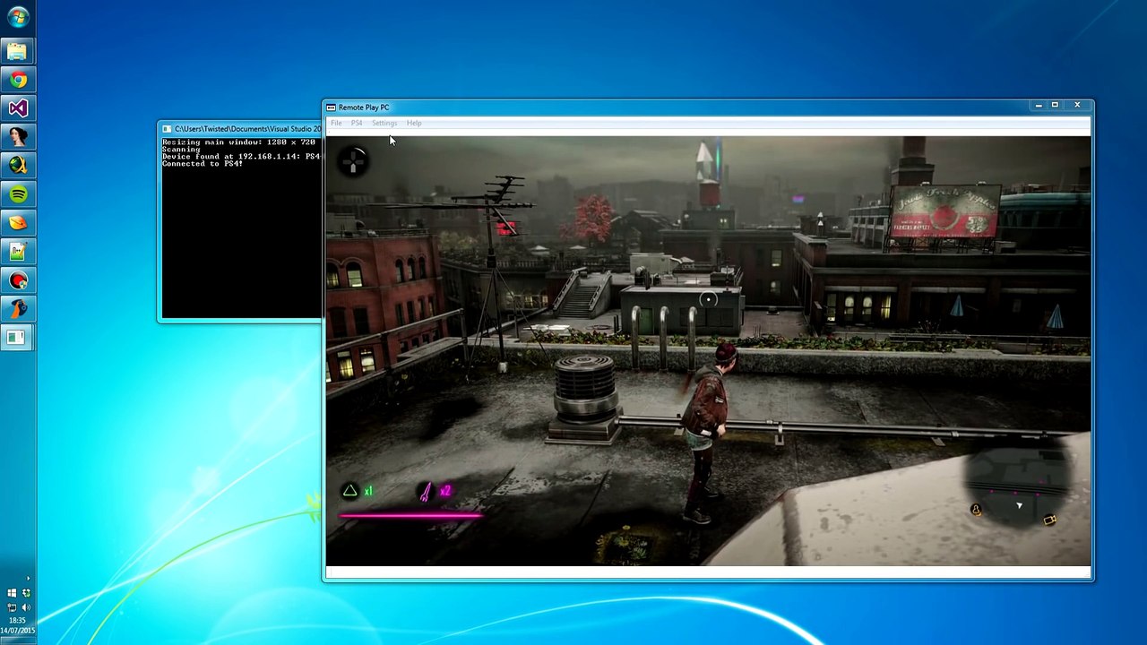 Remote Play PS4 sur PC
