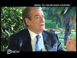 Opinion - Berisha: Viti 1990 dhe levizja e dhjetorit! (9 dhjetor 2010 )