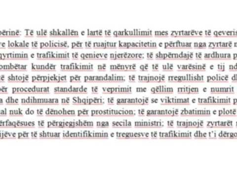 TRAFIKIMI NJEREZOR KRYEMINISTRI RAMA KERKON LUFTE KUNDER KETIJ FENOMENI LAJM