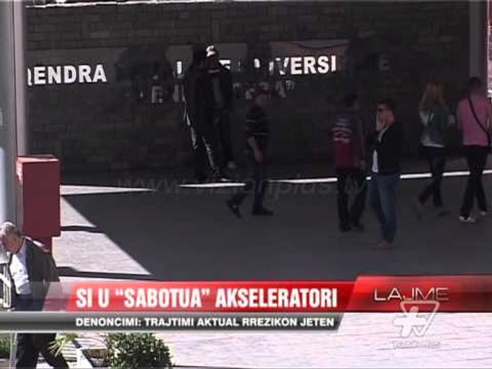 Si u "sabotua" akseleratori  - News, Lajme - Vizion Plus