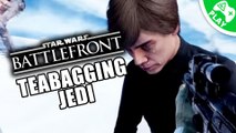 STAR WARS BATTLEFRONT: Teabagging Jedi!