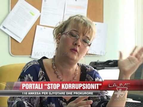 Stop Korrupsionit , 110 ankesa për gjyqtare dhe prokurorë - News, Lajme - Vizion Plus