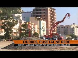 Durrës, pusetat në rërë - Top Channel Albania - News - Lajme