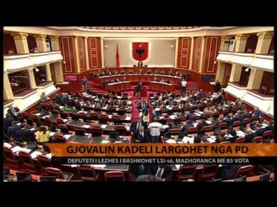 Gjovalin Kadeli largohet nga PD - Top Channel Albania - News - Lajme