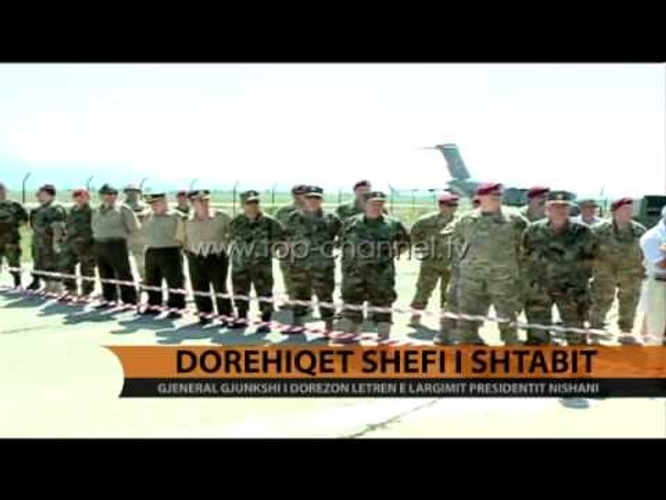 Dorëhiqet Shefi i Shtabit - Top Channel Albania - News - Lajme